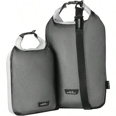 Waterproof Dry Bag Ultra Lightweight Dry Sacks For Wet And Dry Use Outdoor Gym Bag Storage Bag For Beach Boating Swimming Camping Hiking Grey