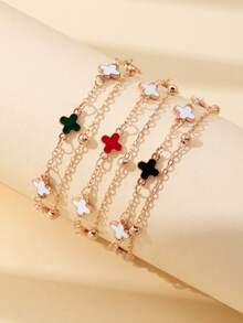 Elegant Clover Bracelet