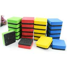 Gatuida 24piezas Borrador Magnético Para Pizarra Blanca De Borrador De Pizarra Cuadrado Pequeño Adecuado Escuela Oficina Material Escolar Oficina - 1 - Ver 4