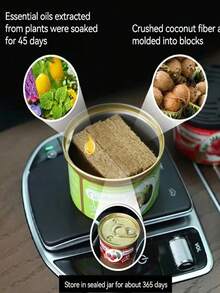 Ambientador de coche con aroma a chicle, bloques de madera de larga duración. Ambientador de coche, hogar y oficina. Válido durante 60 días después de abrir