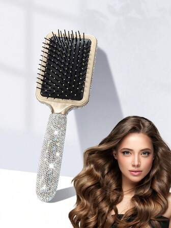 หวีสับติดพลอยเทียมทำด้วยมือ, หวีรองลม, หวีจัดแต่งทรงผม, หวีรองลมด้ามยาวหรูหราตกแต่งด้วยพลอยเทียม, หวีนวดป้องกันไฟฟ้าสถิต, หวีรองลมจัดแต่งทรงผม