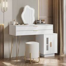 Vanities & Vanity Benches - White - View 12