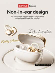 Lenovo RS103 Bluetooth Earphones, In-Ear Stereo Surround Sound, High-Quality Audio, Long Battery Life, Dual Mode For Gaming & Music, Comfortable Fit For Sports & Running, Wireless Headphones Compatible With Smartphones & Computers - màu đen - Xem 6