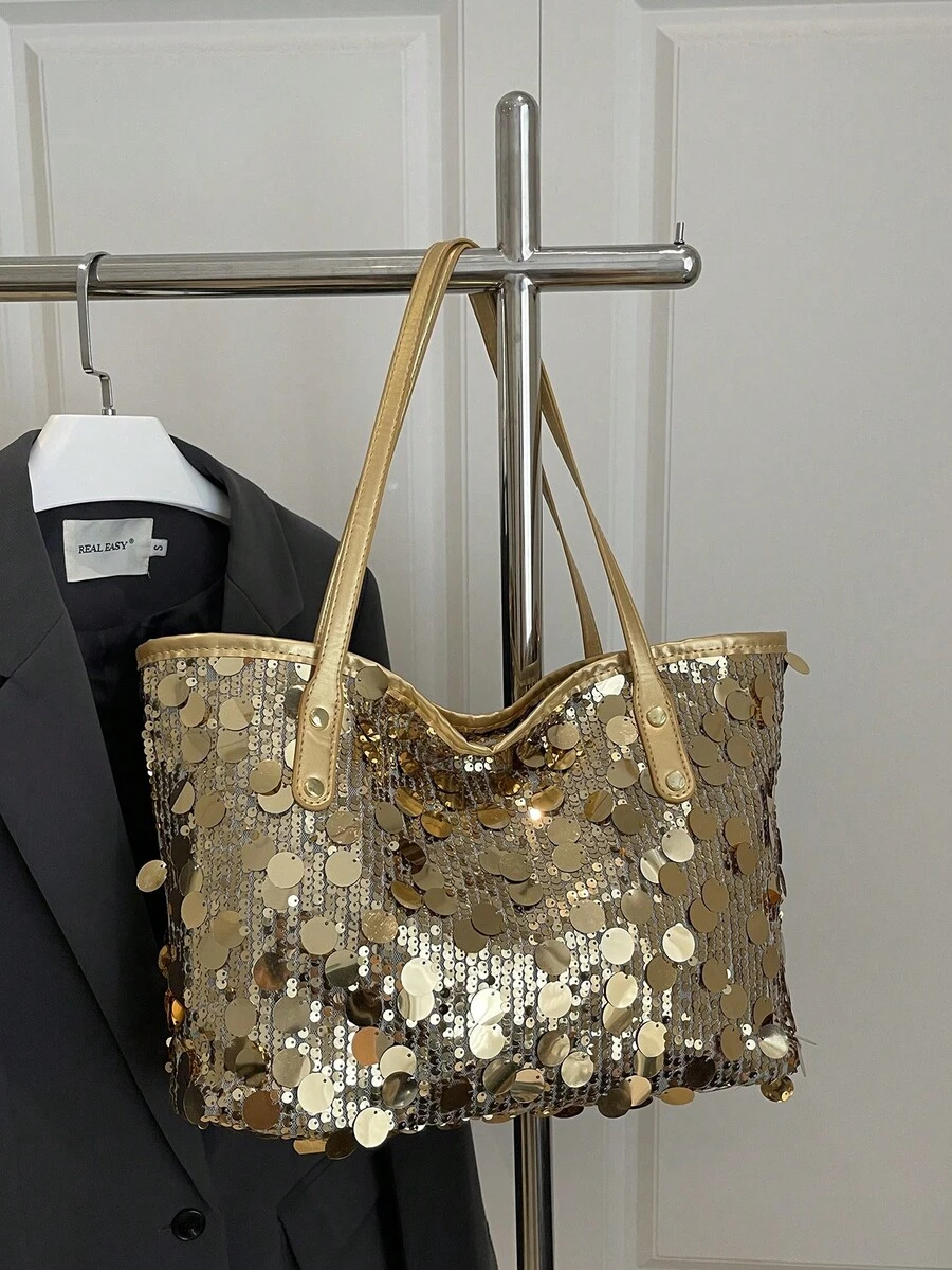 Fashionable Large Capacity Shoulder Tote Bag For Women, Design