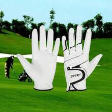 1只左手高尔夫手套，户外使用 - 白色 - 查看 4