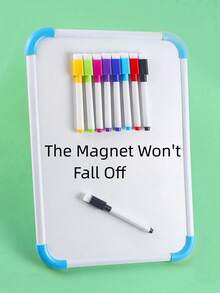 8 Colors Erasable Magnetic Whiteboard Marker Pen Blackboard Marker Chalk Glass Ceramics Office School Art Marker Stationery