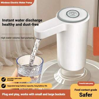 桶式水泵电动自吸水泵家用办公室饮水机注水泵抽水机水泵