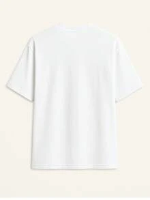 Kit Of 5 Premium Men's Oversized T-Shirts, Trap Street Style,  Bodybuilder, End Of Year Christmas - 2 白色 2 黑色 1 牛仔藍 - 查看 4
