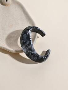 1pc Women's Fashion Open Bangle Bracelet, New Personalized Candy Color Resin Bracelet Jewelry Gift, Suitable For Women, Students, Girls For Daily Matching, Party, Banquet, Travel