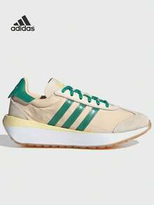 Adidas أديداس أورجينالز COUNTRY XLG أحذية كاجوال كلاسيكية عتيقة منخفضة القمة مقاومة للانزلاق وقوية، للنساء، بلون أخضر نعناعي وأبيض COUNTRY XLG أحذية كلاسيكية عتيقة رياضية - بني - مشاهدة 8