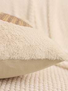 1 pieza/2 piezas Funda de cojín decorativo navideño, bordado de lentejuelas doradas de cereza navideña, decoración rústica para sala de estar y dormitorio, regalo navideño