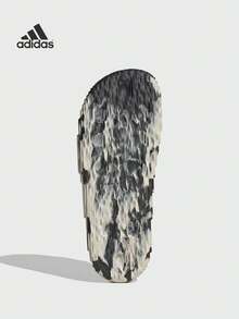 阿迪达斯 (ADIDAS) 阿迪达斯 Originals ADILETTE 22 厚底户外一体成型舒适耐磨复合鞋底防磨拖鞋 男女通用 黑/灰色 ADILETTE 22 SLIDES 居家运动拖鞋 - 黑與白 - 查看 7