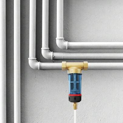 Filtro giratorio  , filtro de sedimentos para toda la casa de 40 micrones para agua de pozo, 3/4" MNPT, 4 T/H de alto caudal, para sistemas de filtración de agua para toda la casa, filtro de sedimentos para agua de pozo