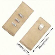 可调节腰带延长扣 - 可拆卸，弹力贴合，男女裤装通用，长钩，牛仔裤纽扣延长器套装，腰带延长器，实用缝纫工具，男女通用可调节腰带延长器 - 彩色 - 查看 4