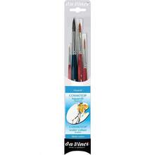 Da Vinci Watercolor Series 4230 CosmoTop Spin Paint Brush Set Synthetic Multiple Sizes 4 Brushes Series 5530 5584 5580