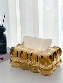 1 Hộp đựng khăn giấy nhựa hình quả bóng dễ thương cao cấp cho phòng khách, Đồ trang trí bàn cà phê sang trọng, Hộp đựng khăn ăn trang trí dùng trong gia đình, Đồ gia dụng, Bàn, Trang trí nhà cửa, Sắp xếp và lưu trữ đồ gia dụng, Trang trí phòng - Nhiều màu - Xem 8
