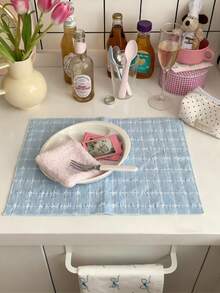 1/2/6/10pcs Colorful Jacquard Napkins, Kitchen Table Mats, Double-Layer Korean Style Ins Dining Napkins, Suitable For Valentine's Day, Wedding, Daily Use