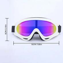 Gafas de motocross, gafas de carreras para ATV, ciclismo de carretera, gafas de viento resistentes a los arañazos, múltiples opciones de color, estilo unisex - XFJ-02 - Ver 4