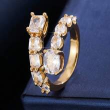 1pc Exclusive Luxury Elegant Versatile Open Ring Jewelry - Ring - View 7