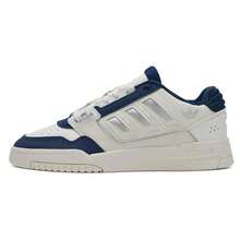 Adidas Drop Step Low 2.0 Casual Comfortable Sneakers, Unisex - Bright White/Metallic Silver/Deep Indigo - View 1
