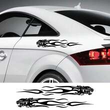 Exterior Sticker - Matt Black - View 1