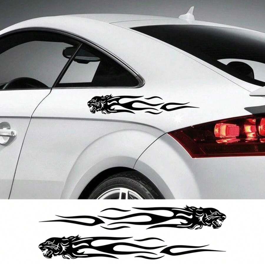 Exterior Sticker - Matt Black - View 1