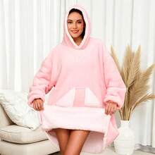 Tragbare Decke,oversize hoodie damen, oversize hoodie herren, Ultra Weiche Warme Hoodie-Sweatshirt,tragbare Decke für Männer,,Perfekt für Zuhause & Reisen,Flauschig Kuscheldecke Sofa Decke,decke mit ärmeln,hoodie decke herren,decken hoodie damen,decke mit ärmeln und kapuze,Reise-Wärmedecke, leichte Reisedecke als Accessoire
