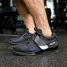 Professional Weightlifting Shoes For Men, Deep Squat & Deadlift Shoes, Indoor Fitness Shoes For Women, Comprehensive Training Shoes For Strength & Barbell Leg Exercises