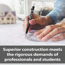 P200 Series Mechanical Pencil 0.7mm Blue Barrel + Super HiPolymer Refill Leads 0.7mm HB Grade YP207CHB