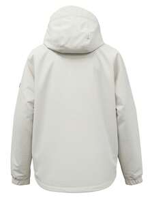 Women's Outdoor Waterproof Hooded Jacket - Warm Windproof Softshell Cargo Coat