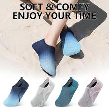 Scurtain Barefoot Water Shoes For Women Men Beach Swim Aqua Socks Summer Quick-Dry Sandals Slippers - 多蒂藍 - 查看 7