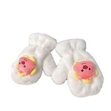 Women's Cute Plush Warm Gloves, Windproof And Thick For Autumn/Winter - Multicolor - View 4