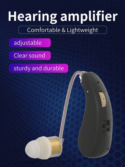 Modern Hearing AIDS-Comfortable To Wear All Day, To Fit, Amplify Ambient Sound, And Achieve Better Indoor/Outdoor Communication.