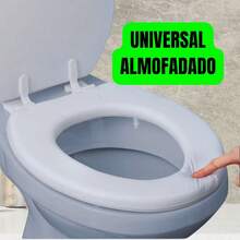 Universal White Toilet Seat With Lid - 米色大理石 - 查看 6