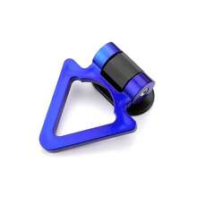 1pc Universal Car Decorative Tow Hook, Adhesive Trailer Hitch For Front/Rear Bumper