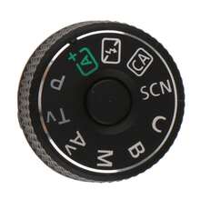 New Plastic Top Cover Function Dial Mode Plate Button Repair Part Compatible With Canon 70D Spare Part - màu đen - Xem 10