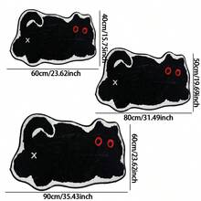 1 Stück Cartoon Panda super süße Badezimmermatte, Mikrofasermatte, schnell trocknend, wasserabsorbierend, flauschiges Material, maschinenwaschbar, schmutzresistent, Raumdekoration, geeignet für Küche, Badezimmer, Duschraum