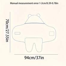 1pc Adjustable Infant Swaddle Wrap, Suitable For Newborns - Unisex, Soft & Cozy Plush, Thickened For Winter, Essential Newborn Clothing, Plush Fabric, Ideal Gift For Baby On Christmas, Halloween, Thanksgiving In Autumn/Winter