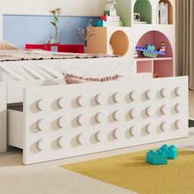 Kids Bed Frames, Headboards & Footboards - White - View 4