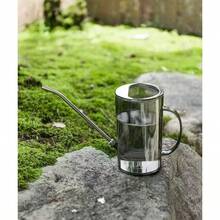 1pc Long Spout Watering Can For Succulents, Transparent Plastic Gardening Tool For Home Use, Flower Watering, Gardening