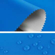 حقيبة غسيل الحيوانات الأليفة كبيرة الحجم باللون الأخضر/الأزرق الياقوتي - حقيبة فصل تنظيف مستلزمات الحيوانات الأليفة - قماش أكسفورد 210D قوي - طبقة عازلة للماء من البولي يوريثان الفضي، حقيبة عزل الشعر - غطاء واقي مقاوم للماء قابل لإعادة الاستخدام بسحاب - متعدد الاستخدامات