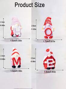 4/8pcs Creative Mini Resin Gnome With "HOME" Tag Small Ornaments,For Desktop Decorations,Christmas Home Decoration,Christmas Gift,Christmas Table Decorations,Elf On The Shelf Props,Christmas Table Centre Piece,Pink Christmas Decorations,Home Decor Living Room,Gifts For Women,Personalised Gifts,Xmas Decorations,Office Desk Accessories,Christmas Presents,Xmas Decoration,Stocking Fillers,Christmas Crafts,Christmas Baubles,Party Decorations,
