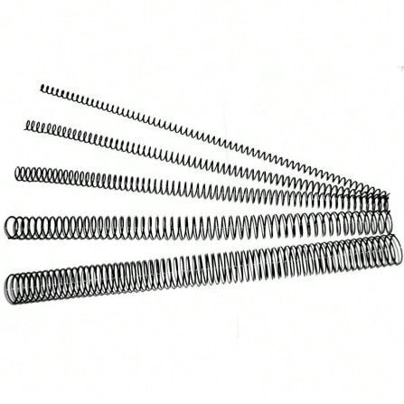 DHP Spiral Binding Rings 4:1 Binding 30 Units Black A4 Metal Ø 38 Mm - Black - View 1