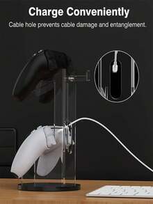 1pc Universal Acrylic Headphone Hanger Rack, Detachable Desktop Display Stand For Phones, Birthday Gifts, Switch Game Controllers, Electronics, PS Consoles