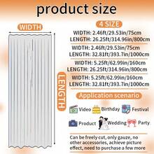 1Pc Light Green Sheer Fabric Draping,Chiffon Ceiling Drapes,Romantic Wedding Ceremony Decor,Gauze Curtain Multi-Purpose Fabric,Outdoor Wedding Decor, Bridal Shower Decor, Wedding Reception Decor,Birthdays Party Decor,Background Yarn For Wedding Archway,Party Background Decoration