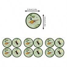 Pcs Bug Paper Gift Bags With Stickers Insect Themed Party Decorations Insect Party Bags Bug Goodie Bags Treat Bags - 綠色 - 查看 4