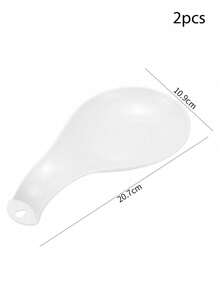 1 قطعة/2 قطعة حامل ملعقة من البولي بروبيلين، حامل ملعقة الحساء، وسادة الملعقة، حامل ملعقة مشترك، حصيرة عازلة للحرارة، أداة مطبخ