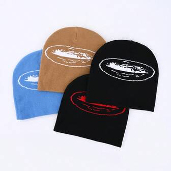 1pc Y2k Style Street Style Knitted Hat, Fashionable And Versatile, Suitable For Both Men And Women, Applicable For Outdoor, Cycling, Traveling, Skiing, Etc. Beanie Fall Outfit