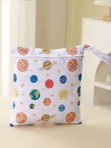 Multifunctional Large-Capacity Storage Wet Bag, Washable With Cartoon Patterns, Portable Outdoor Storage Bag(1pc)