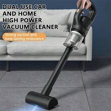 便攜式無線吸塵器，家用/車用雙用途，31100Pa 強力吸力，手持/推桿雙模式，USB 充電（配備 1800mAh 鋰電池），適用於居家、汽車、辦公室等場景 - 彩色 - 查看 2